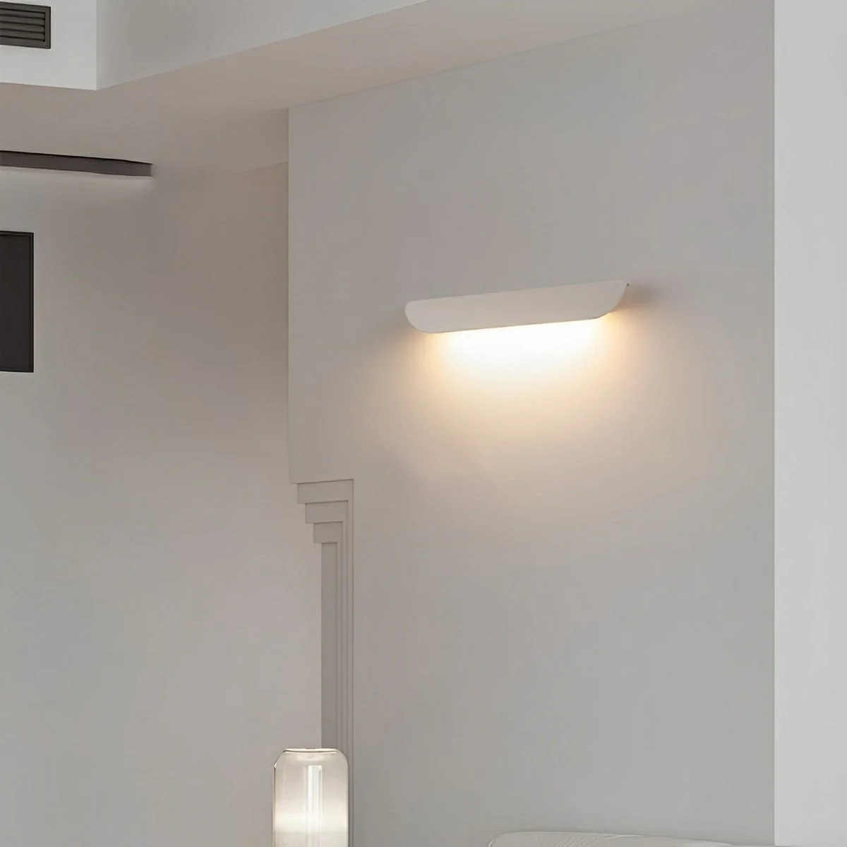 Waterproof Outdoor Concrete Curved Tiles LED Porch Wall Lights - Image 3