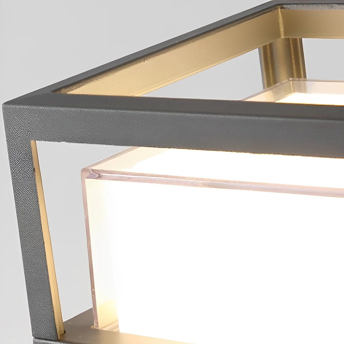Waterproof Modern Square Outdoor Post Cap Light Fence Landscape Light - Image 5