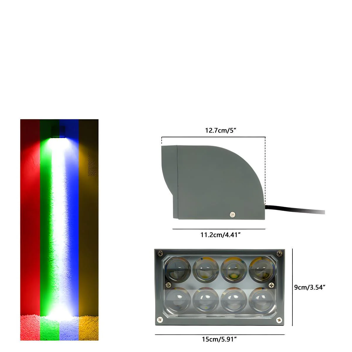Waterproof Outdoor LED Spot Lights Exterior Light Wall Washer - Image 12