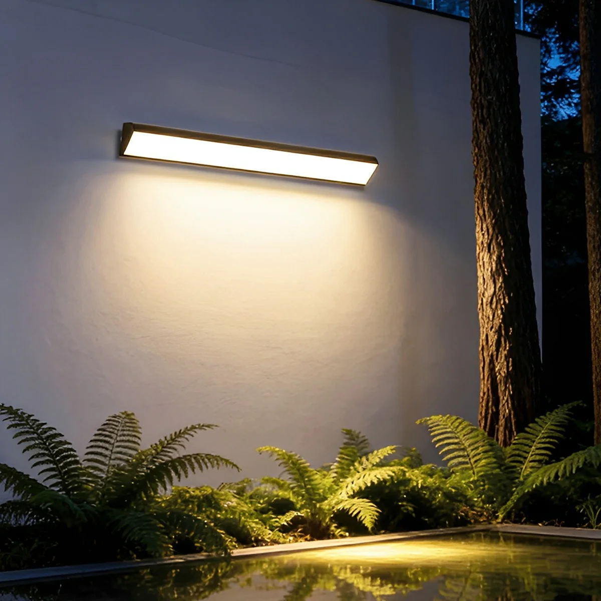 Waterproof Outdoor Motion Sensor LED Strip Lights Porch Light - Image 5
