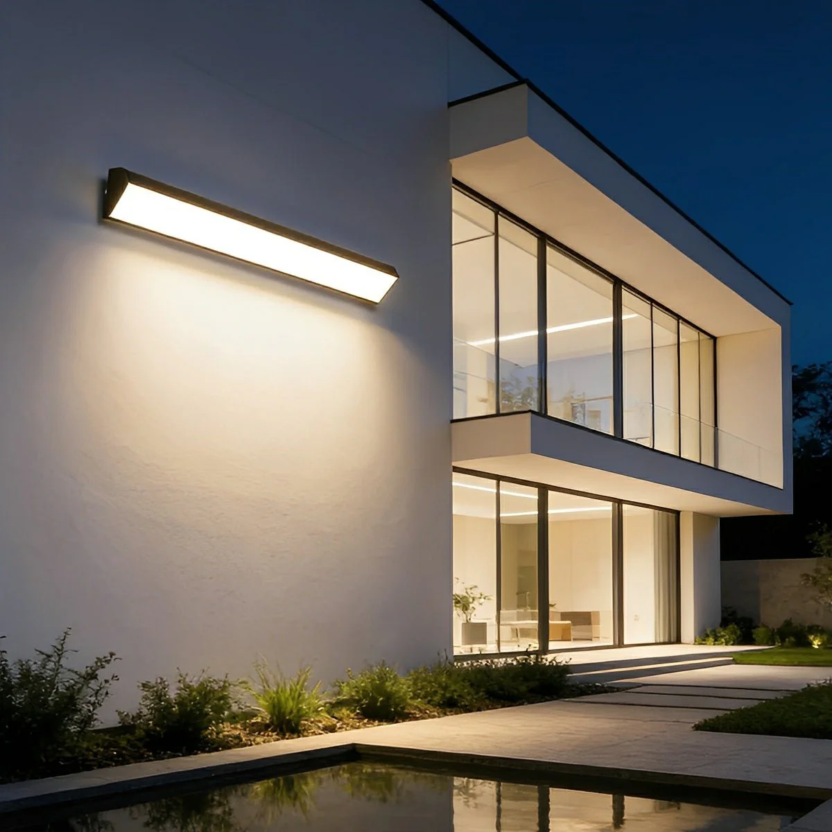 Waterproof Outdoor Motion Sensor LED Strip Lights Porch Light - Image 6