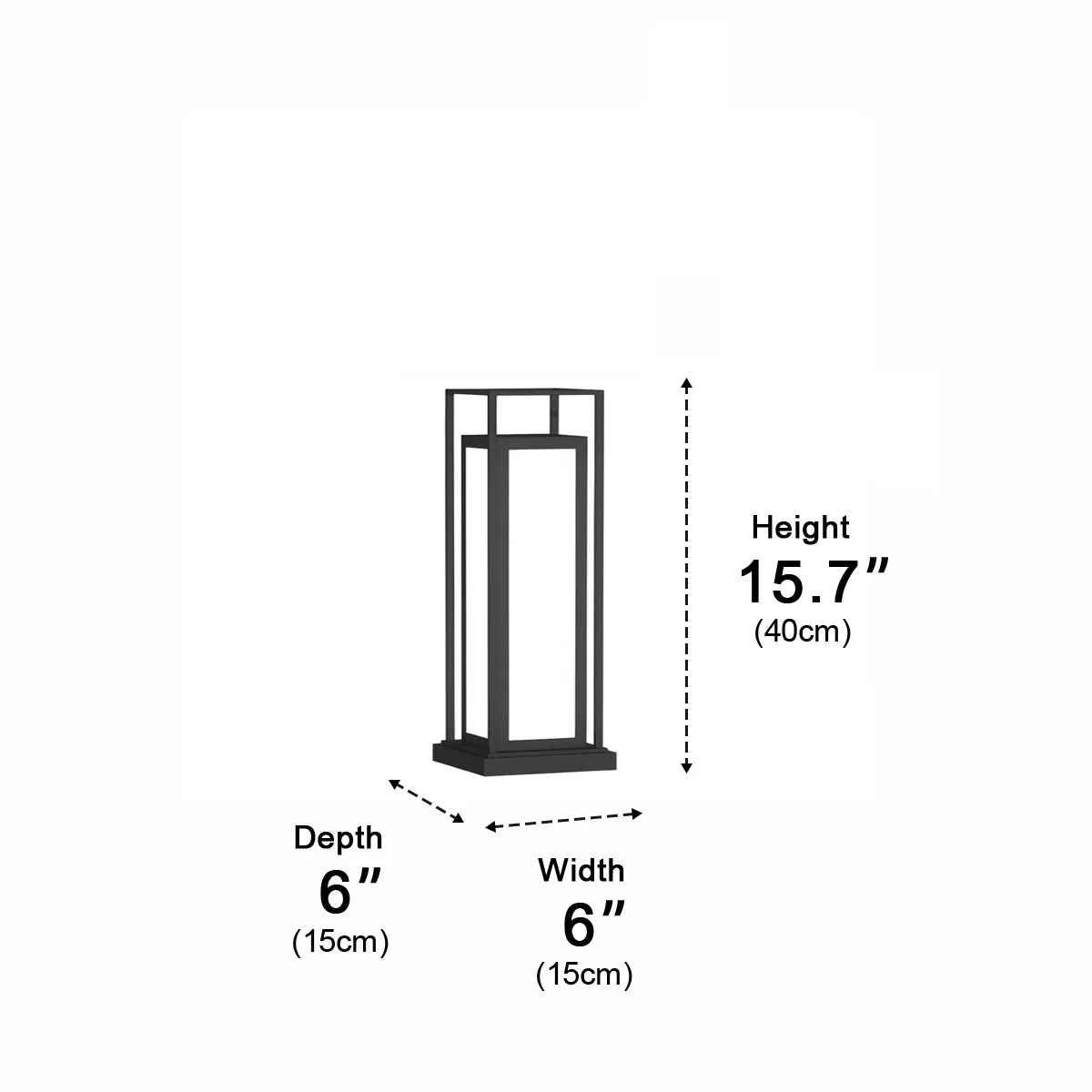 Waterproof Outdoor Post Lights LED Garden Lights Deck Light - Image 11