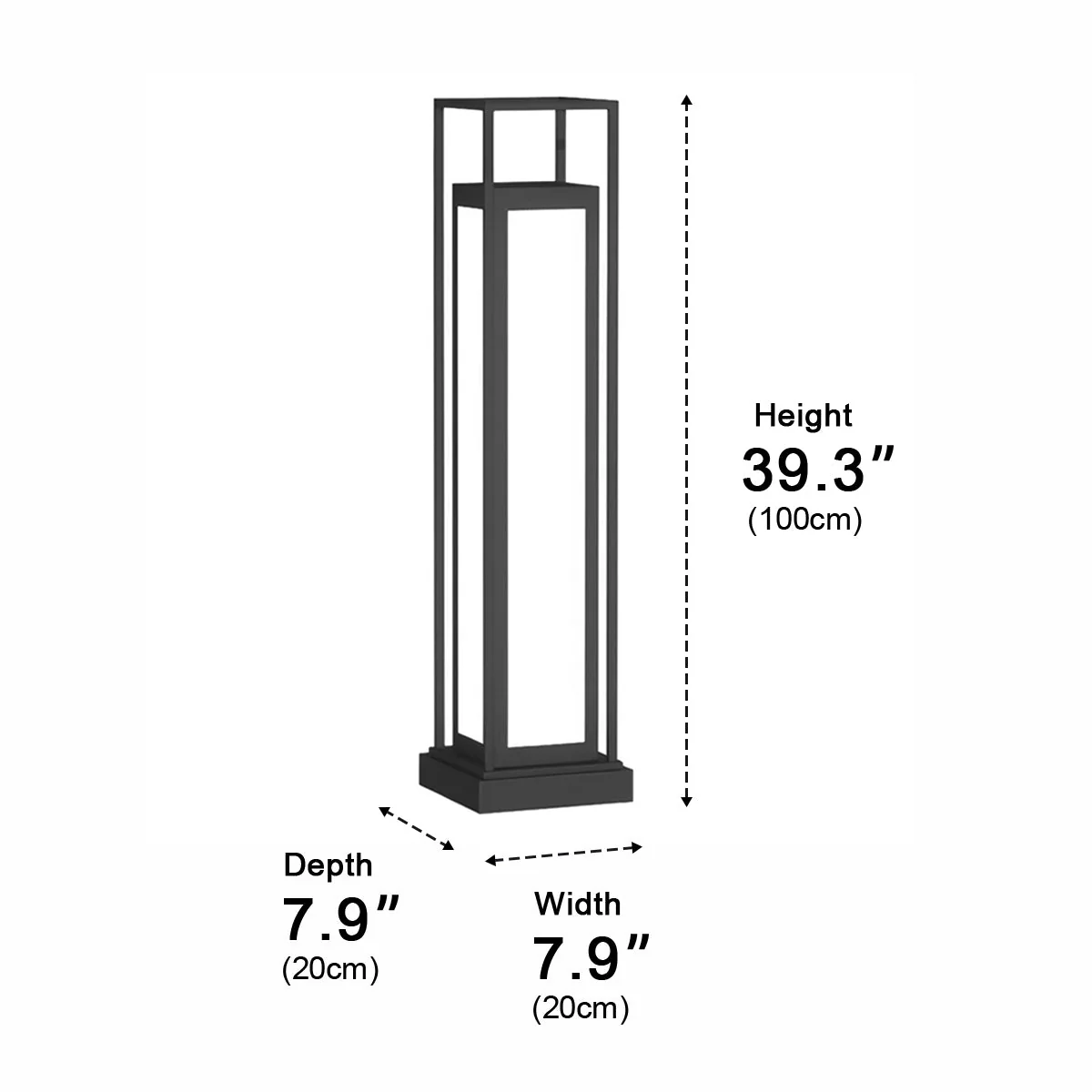 Waterproof Outdoor Post Lights LED Garden Lights Deck Light - Image 14