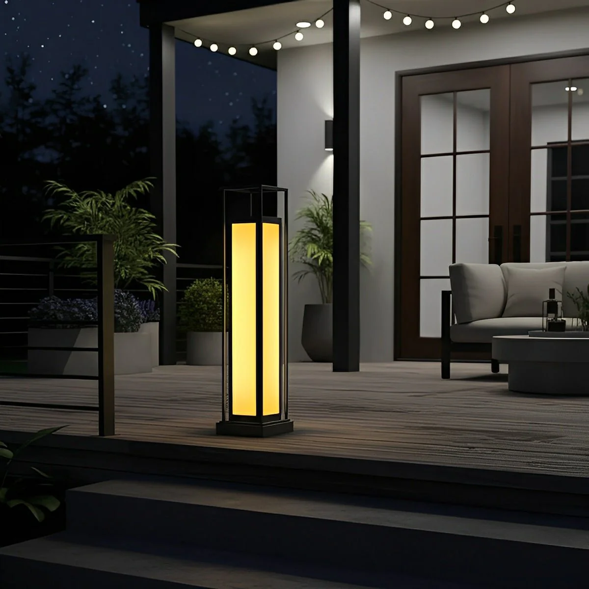 Waterproof Outdoor Post Lights LED Garden Lights Deck Light - Image 4