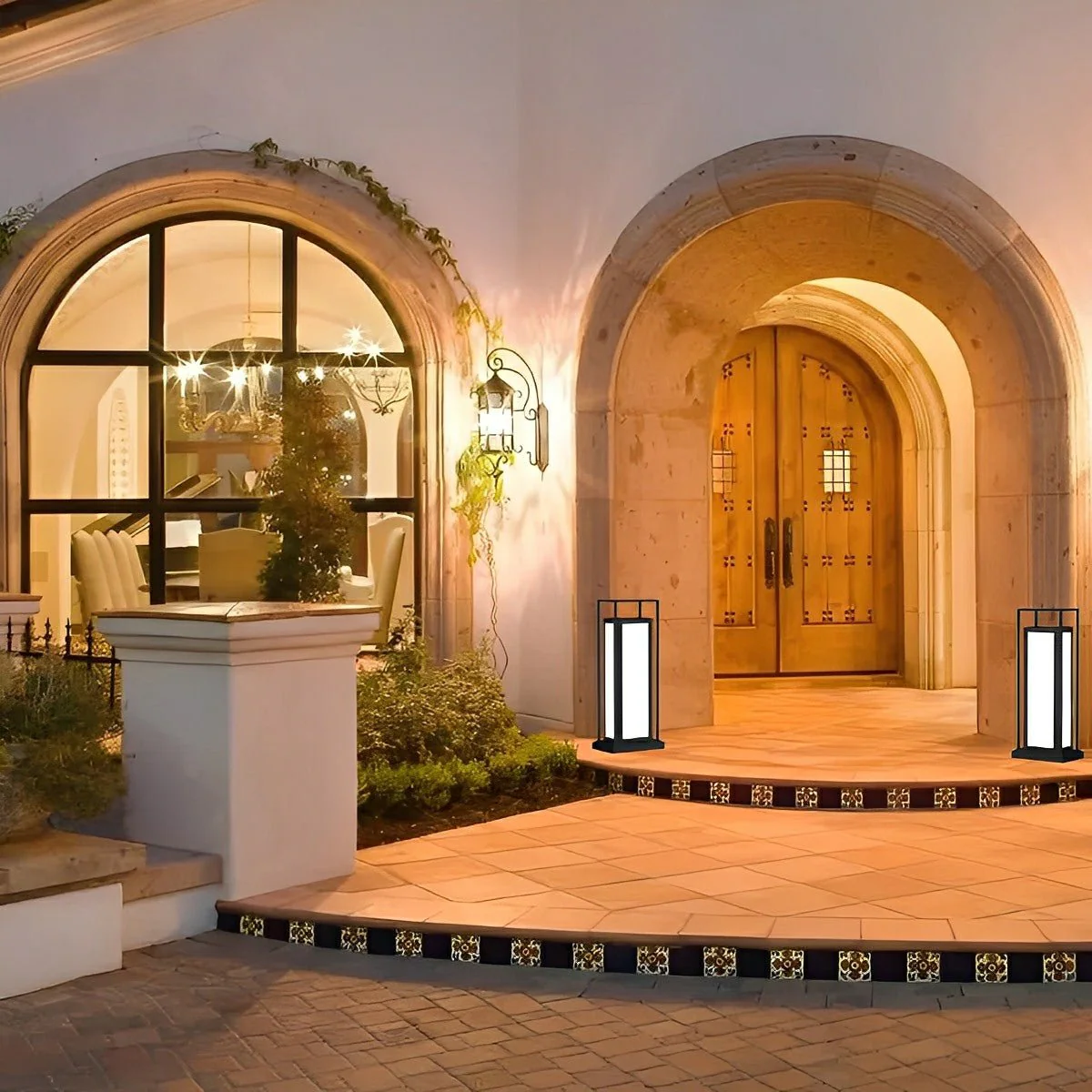 Waterproof Outdoor Post Lights LED Garden Lights Deck Light - Image 5