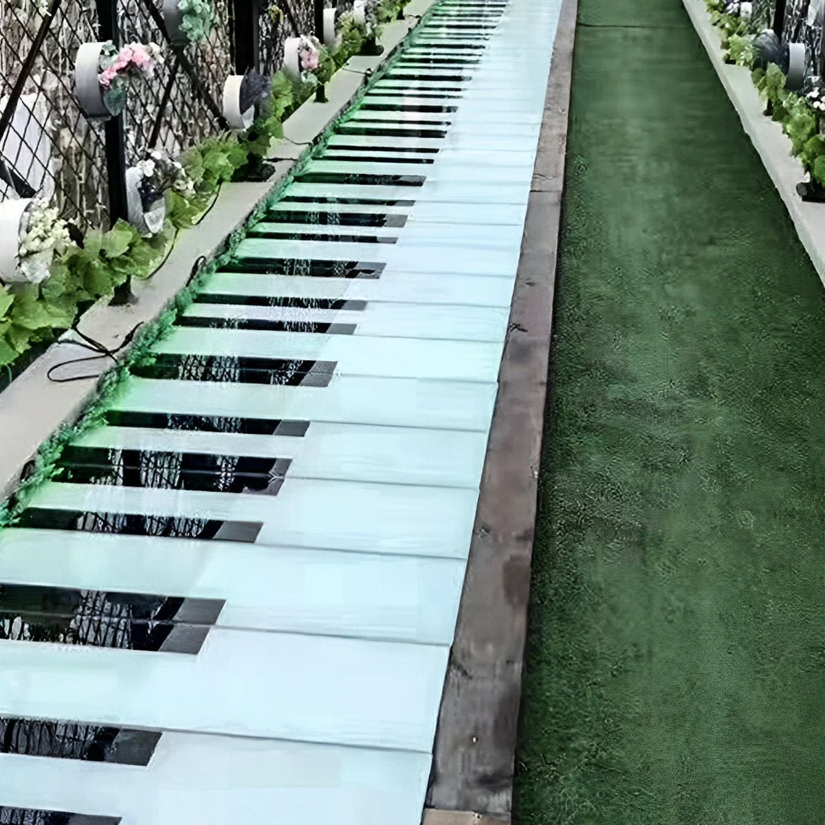 Waterproof Outdoor RGB Step Induction Piano LED Recessed Light Deck Lights DC24V - Image 2