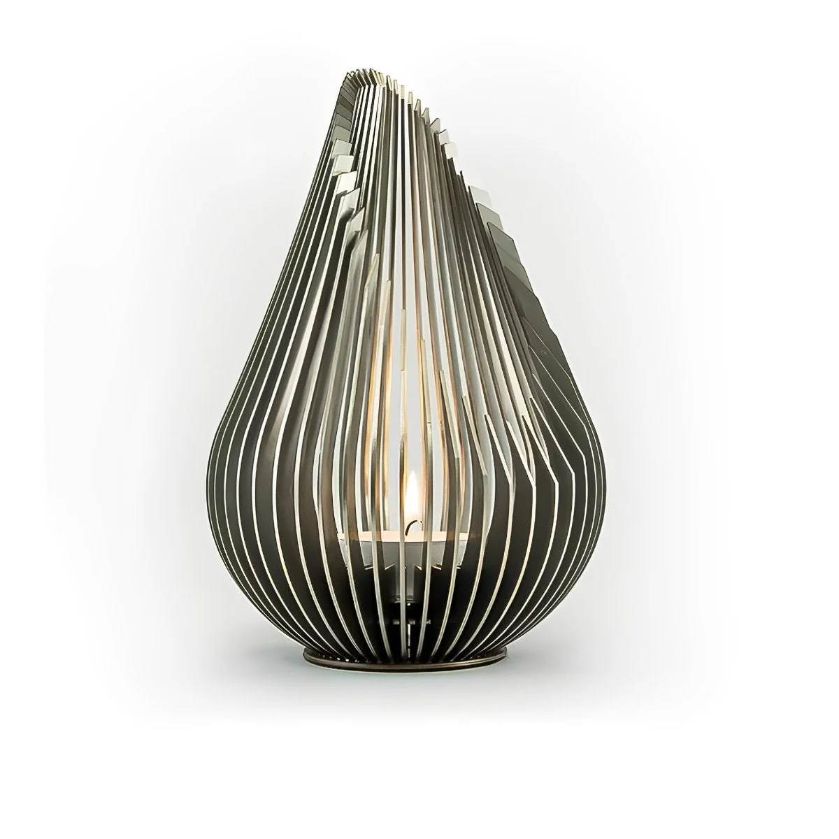 Waterproof Outdoor Steel Tulip Tea-Light Candleholders - Image 9