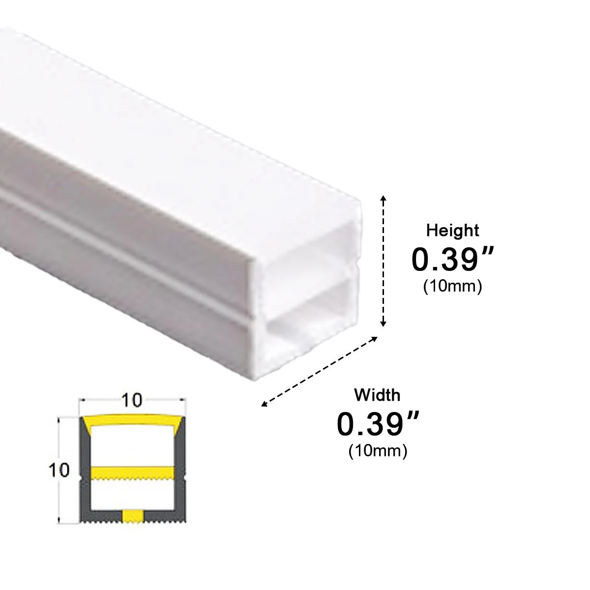 24V Waterproof Outdoor Recessed LED Flexible Linear Light Stair Lighting DIY - Image 11