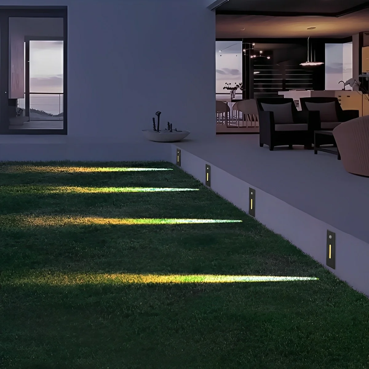 Waterproof Rectangle LED Waterproof Recessed Modern Foot Lights Step Lights - Image 10