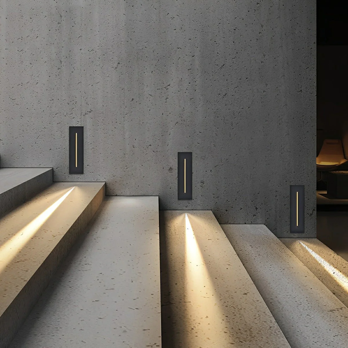 Waterproof Rectangle LED Waterproof Recessed Modern Foot Lights Step Lights - Image 8