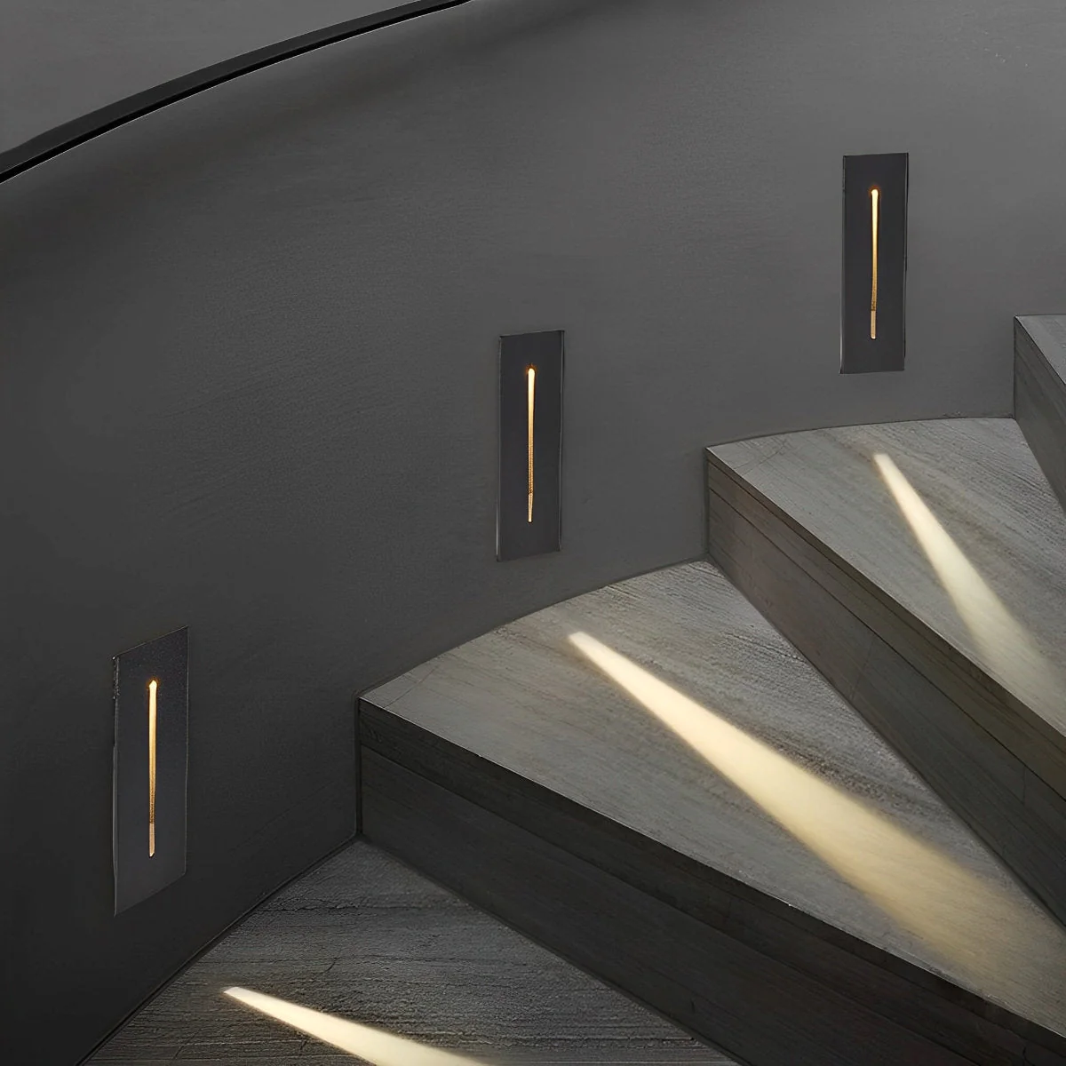 Waterproof Rectangle LED Waterproof Recessed Modern Foot Lights Step Lights - Image 9