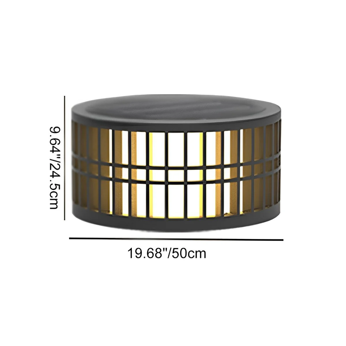 Waterproof Round Powerd LED Outdoor Post Lights - Image 7