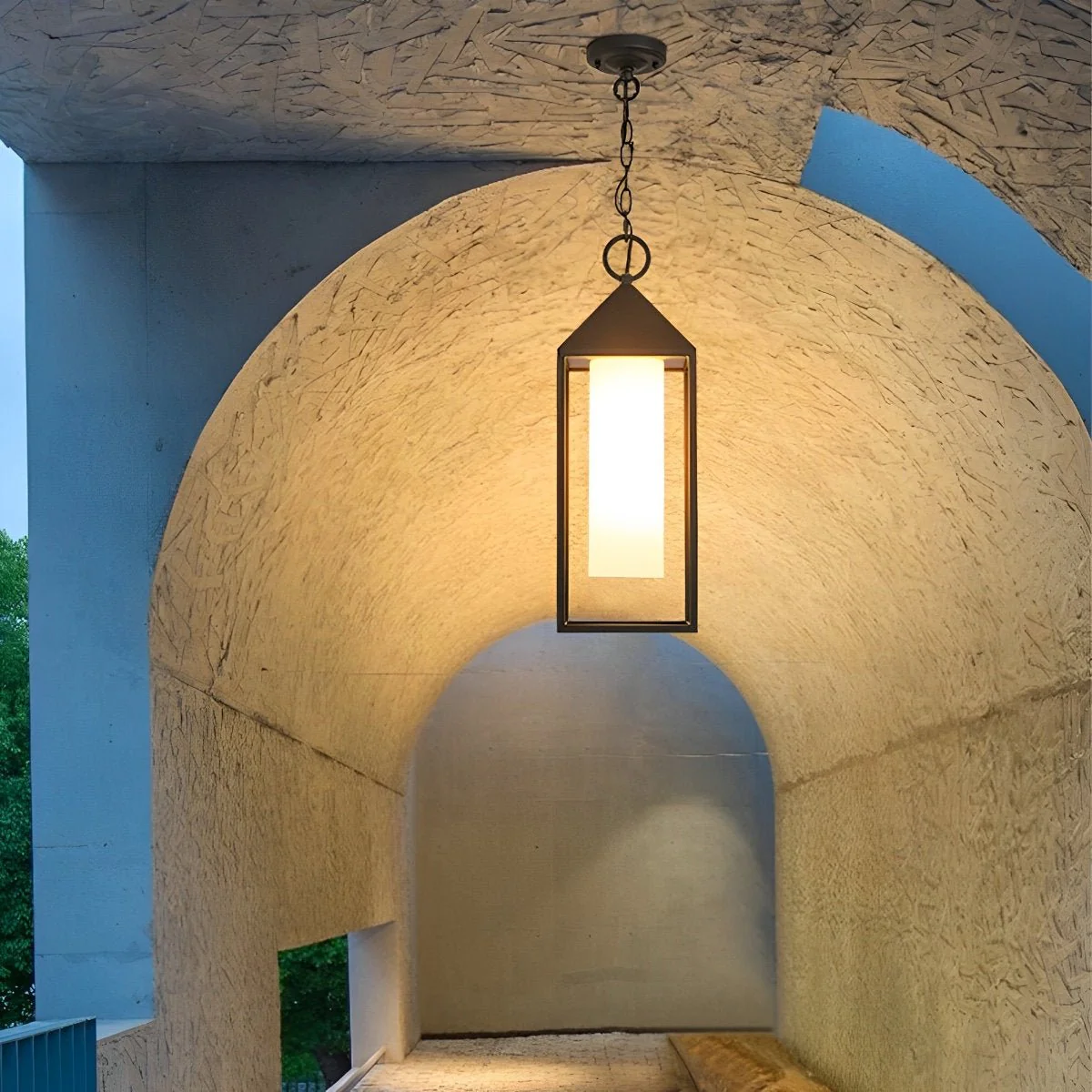 Waterproof Modern Outdoor Hanging Lantern Pendant Lights - Image 3