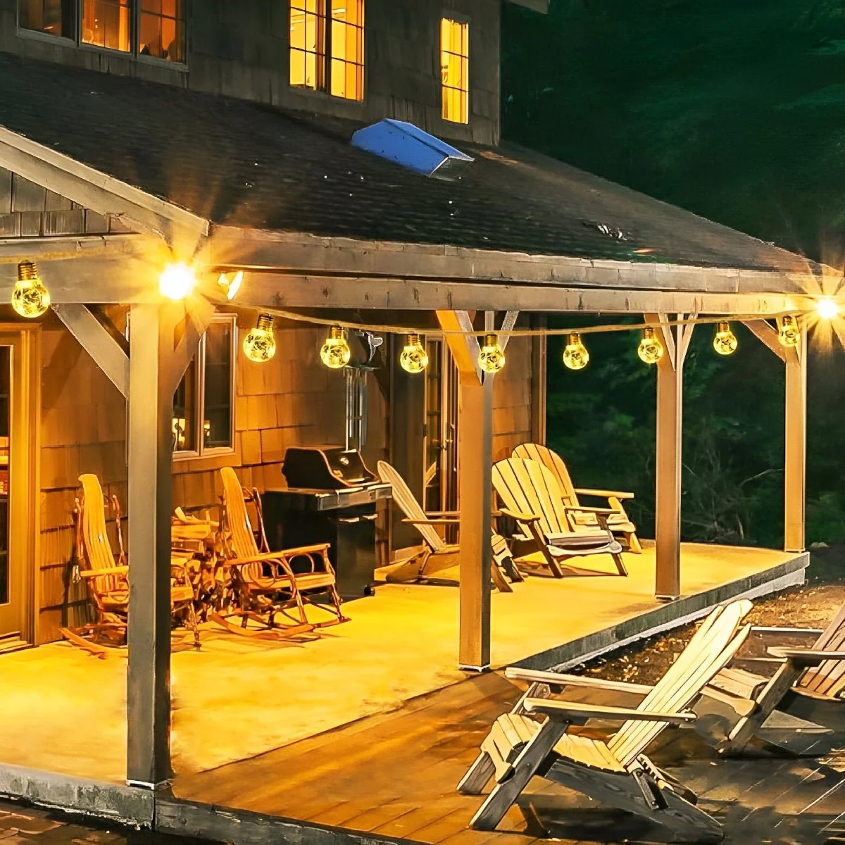 Waterproof Solar LED Outdoor String Lights - Image 10