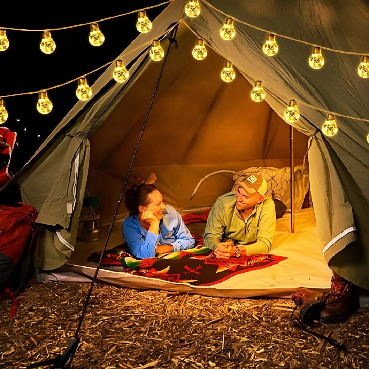 Waterproof Solar LED Outdoor String Lights - Image 11