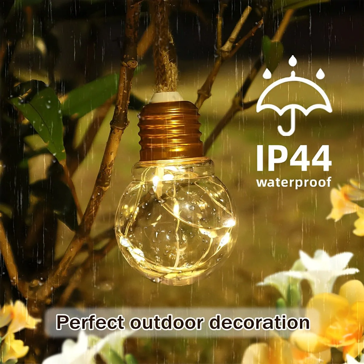 Waterproof Solar LED Outdoor String Lights - Image 12