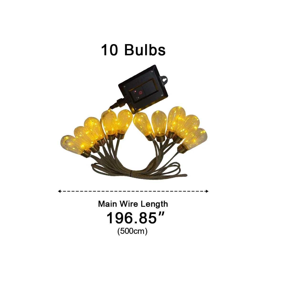 Waterproof Solar LED Outdoor String Lights - Image 16