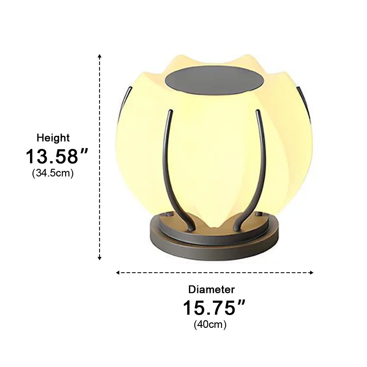 Waterproof Flower LED Outdoor Post Lights - Image 11