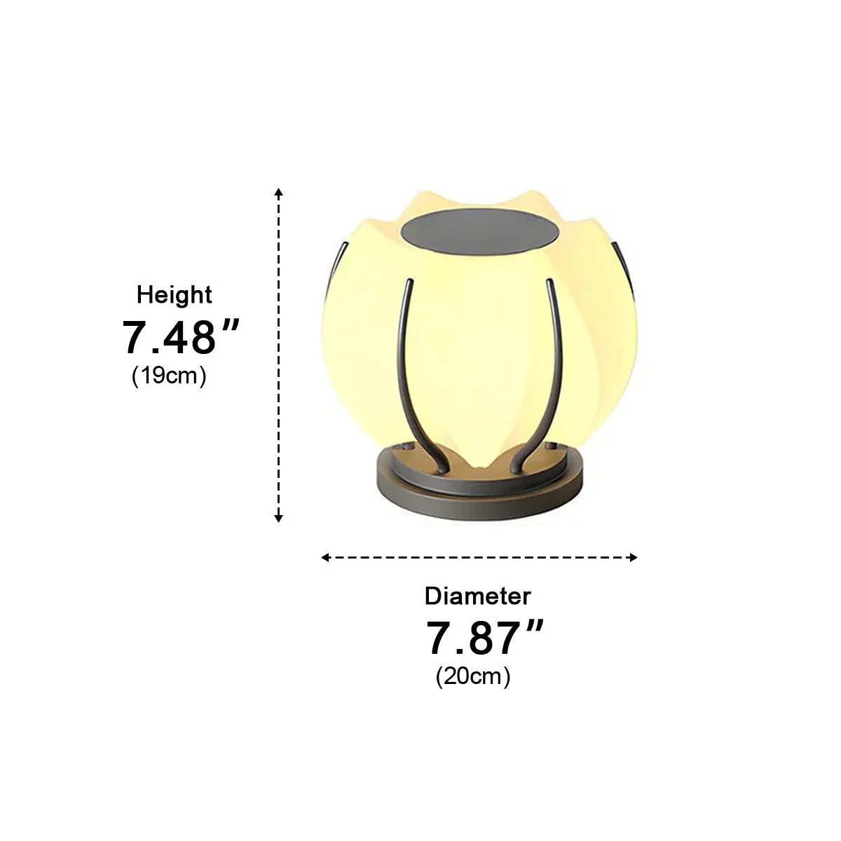 Waterproof Flower LED Outdoor Post Lights - Image 9