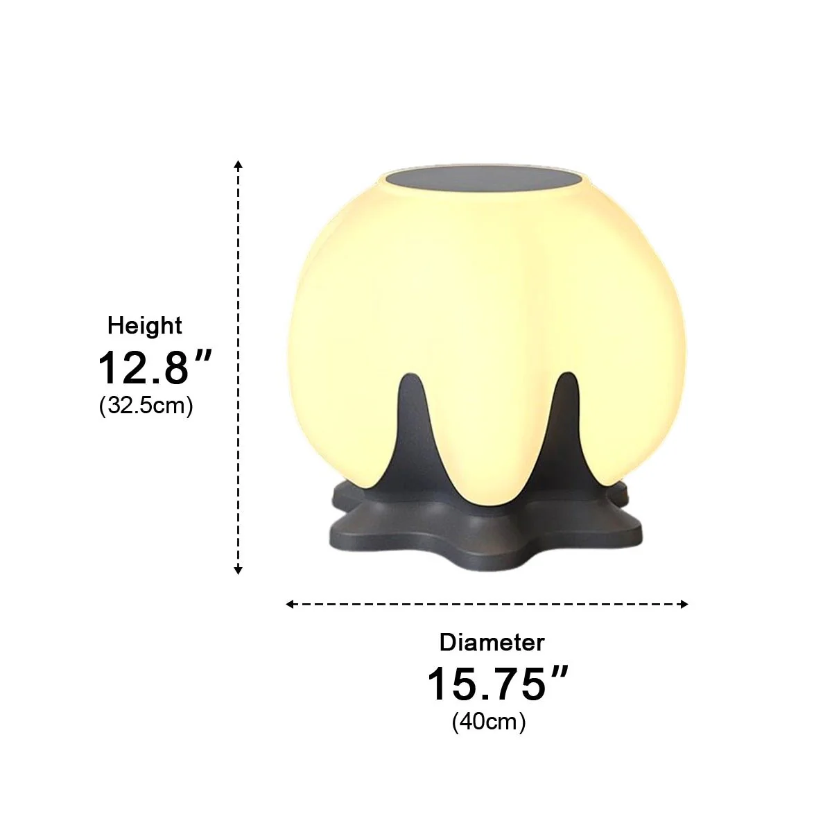 Waterproof Globe LED Outdoor Post Lights - Image 9