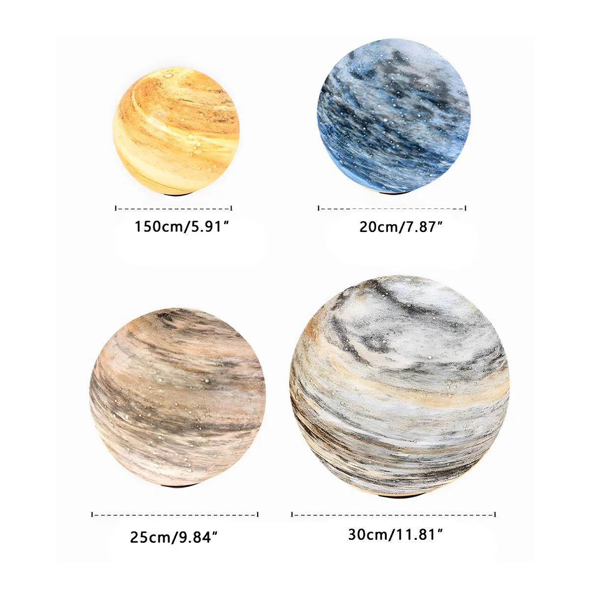 Waterproof Globe Planet LED Outdoor Landscape Lighting - Image 11