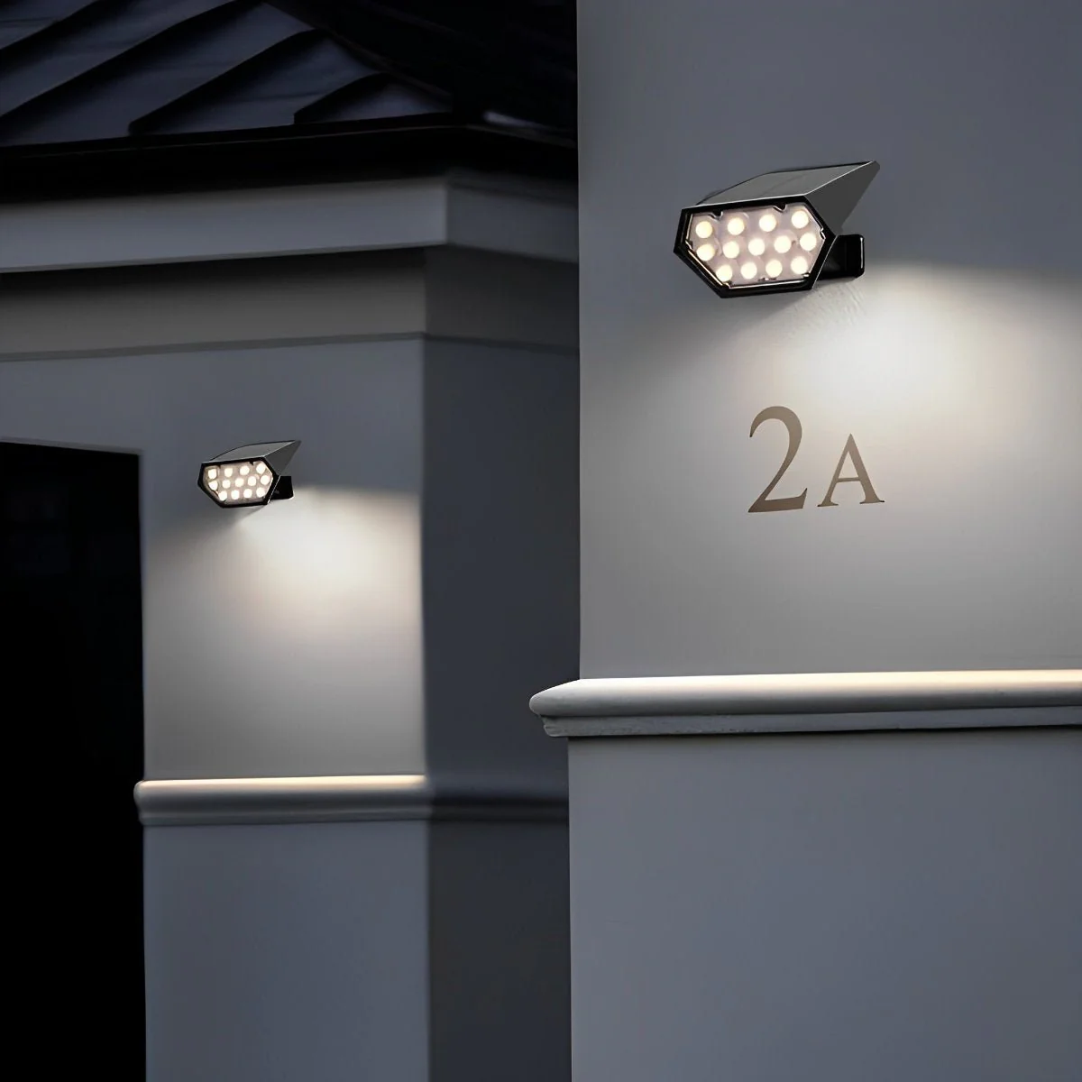 Waterproof Solar LED Adjustable Modern Outdoor Landscape Tree Spotlight - Image 6