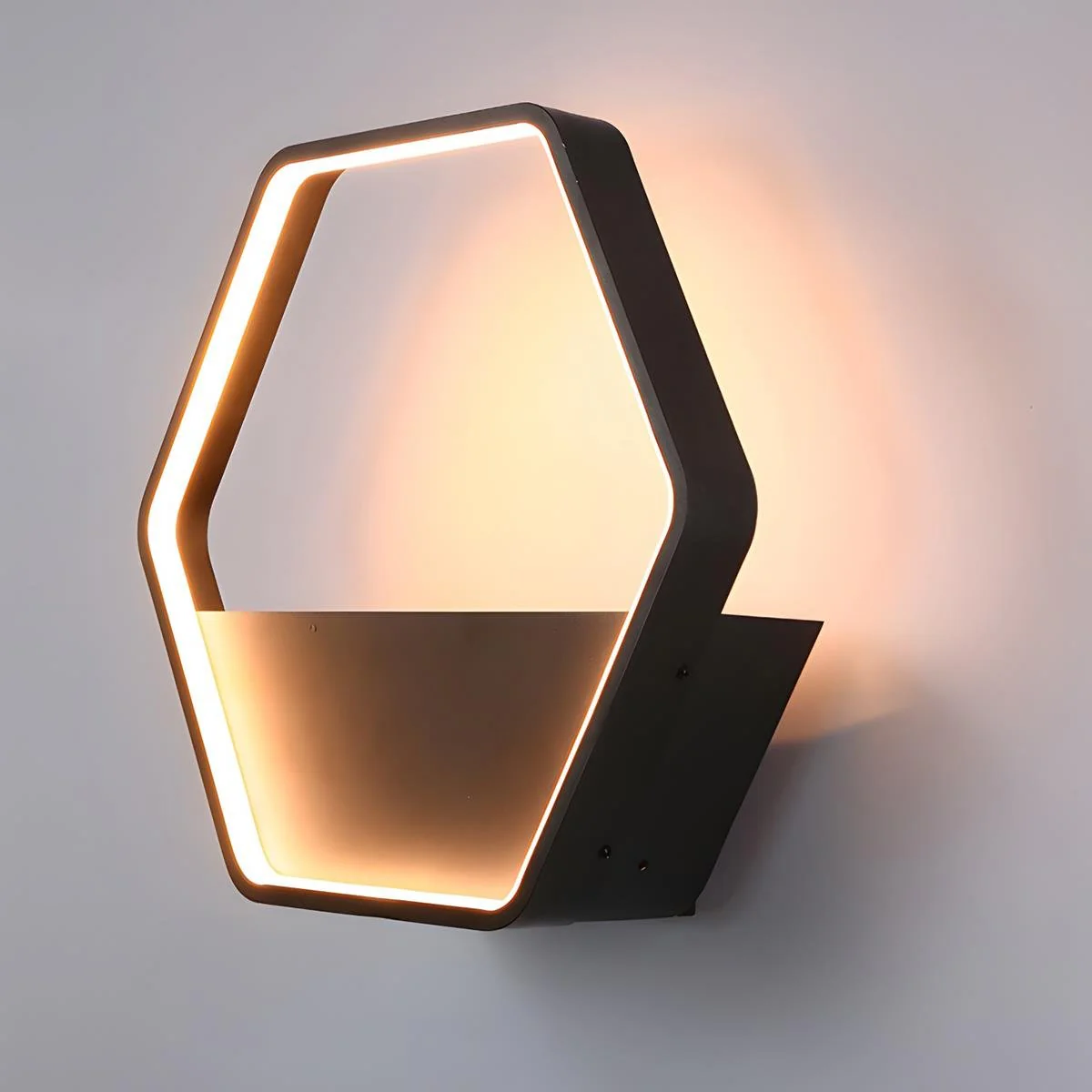 Waterproof LED Outdoor Wall Light Plants Pot - Image 12