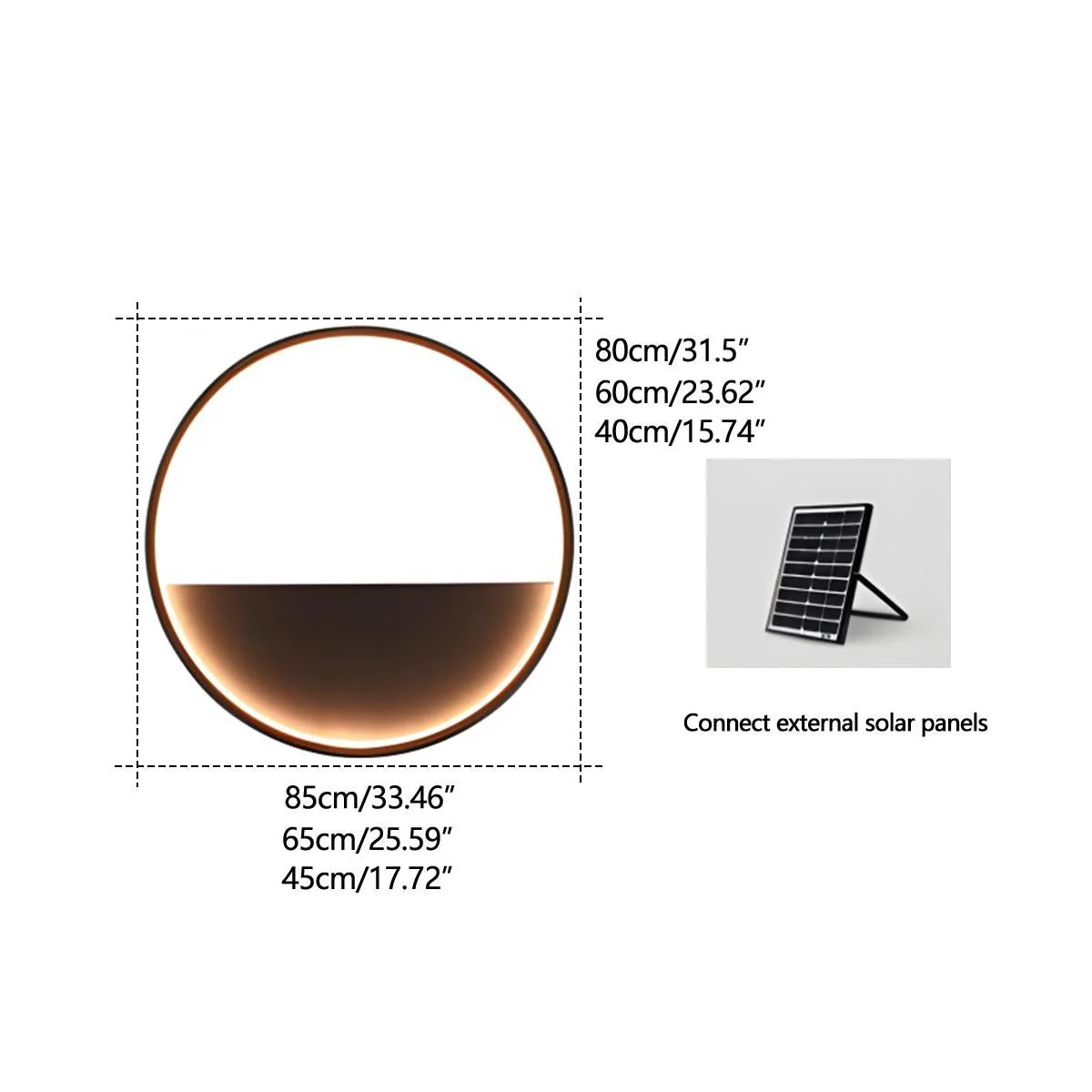 Waterproof LED Outdoor Wall Light Plants Pot - Image 15