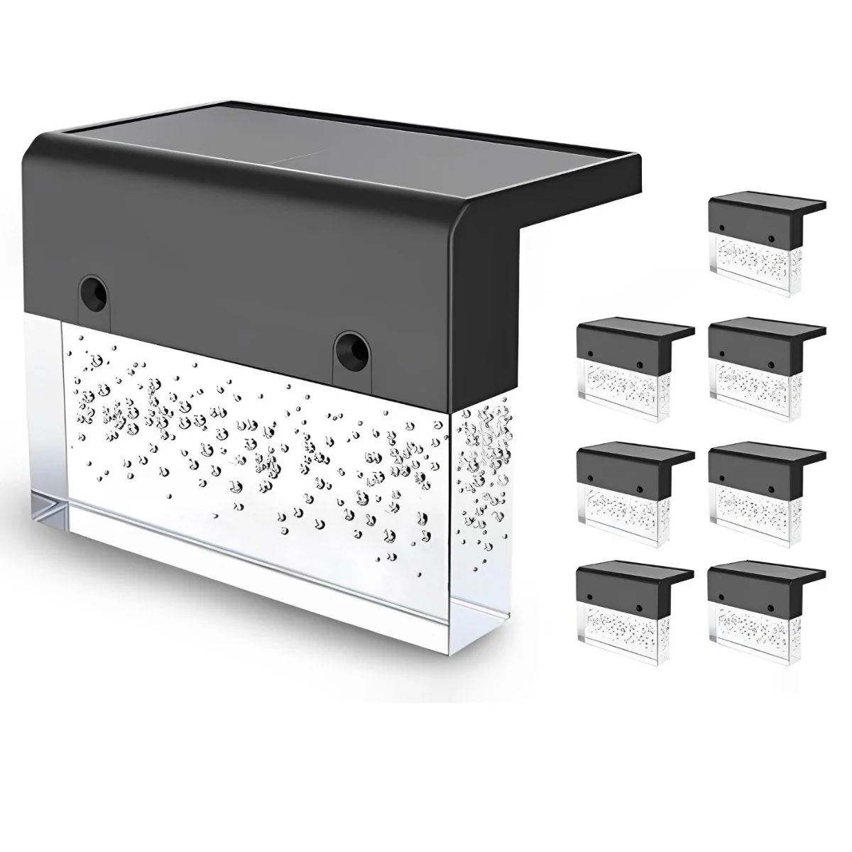 Waterproof Solar Modern Outdoor Fence Wall Lights - Image 9