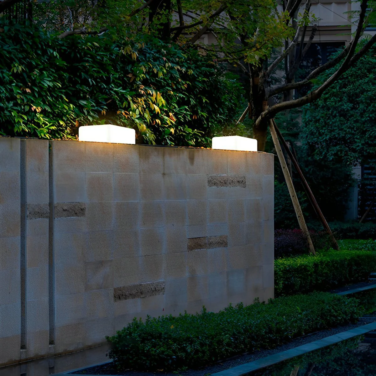 Waterproof Modern Square LED Outdoor Post Lights - Image 7