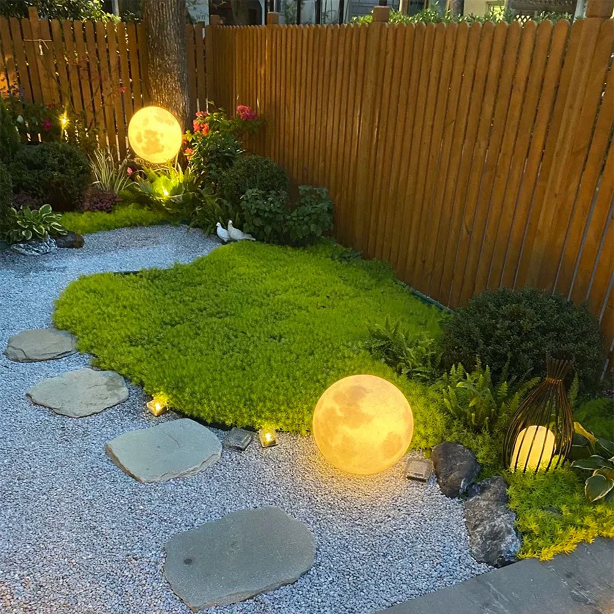 Waterproof Moon Ball Lights Garden Landscape Lawn Lights - Image 12