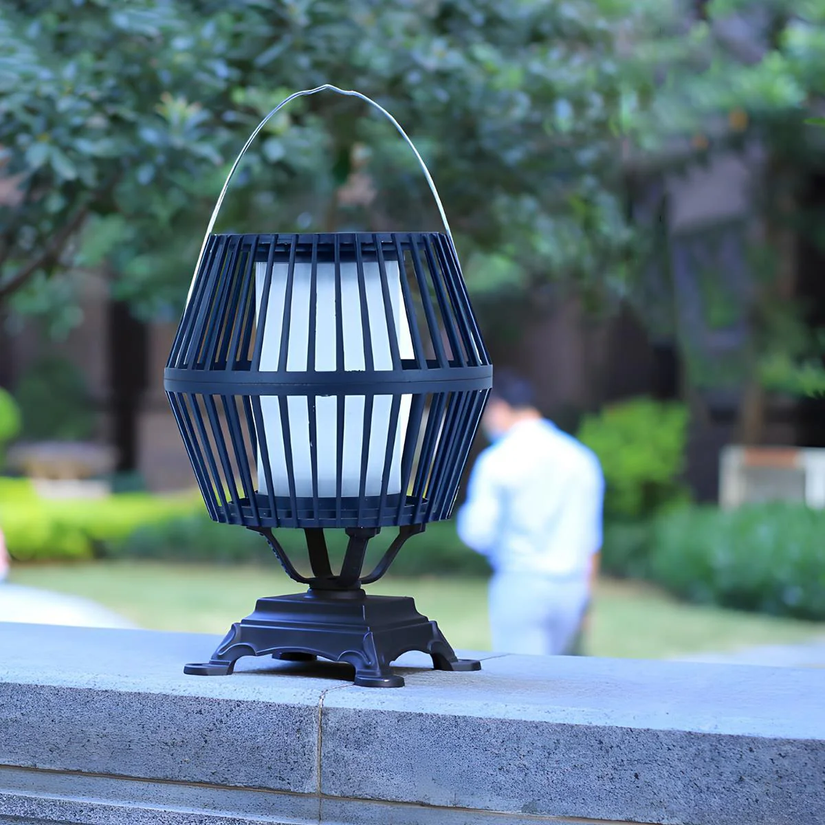 Waterproof Solar Outdoor Hanging Lantern Tabletop Lamp - Image 3