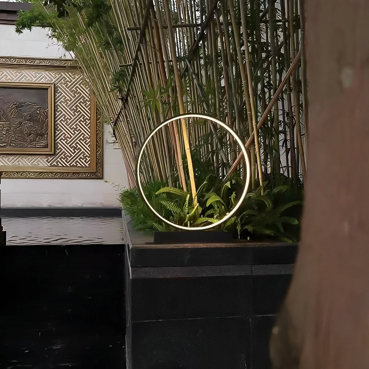 Waterproof LED Ring Outdoor Lawn Landscape Lights - Image 2