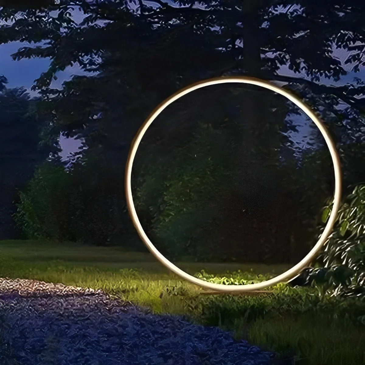Waterproof LED Ring Outdoor Lawn Landscape Lights - Image 6