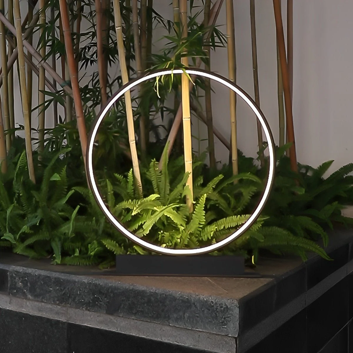 Waterproof LED Ring Outdoor Lawn Landscape Lights - Image 8