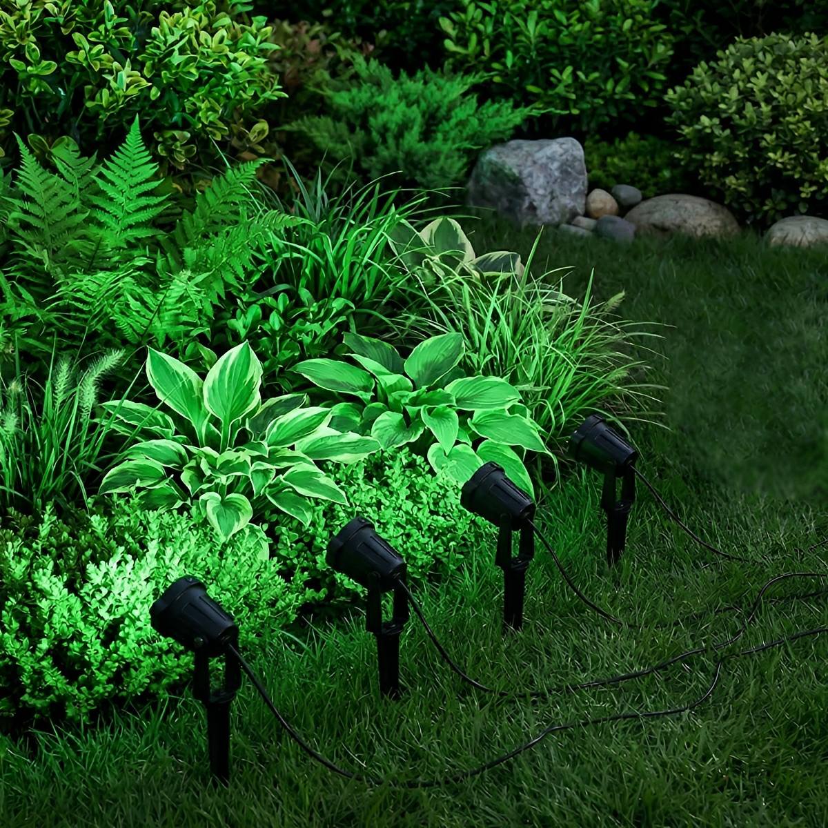 Waterproof Solar Spot LED Light Landscape Lighting - Image 7