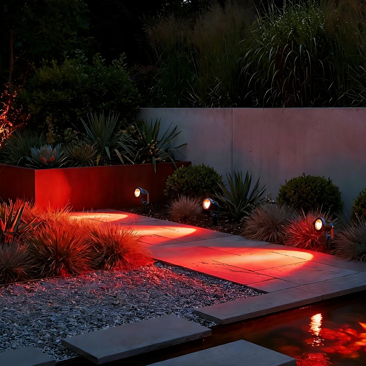 Waterproof Solar Spot LED Light Landscape Lighting - Image 9