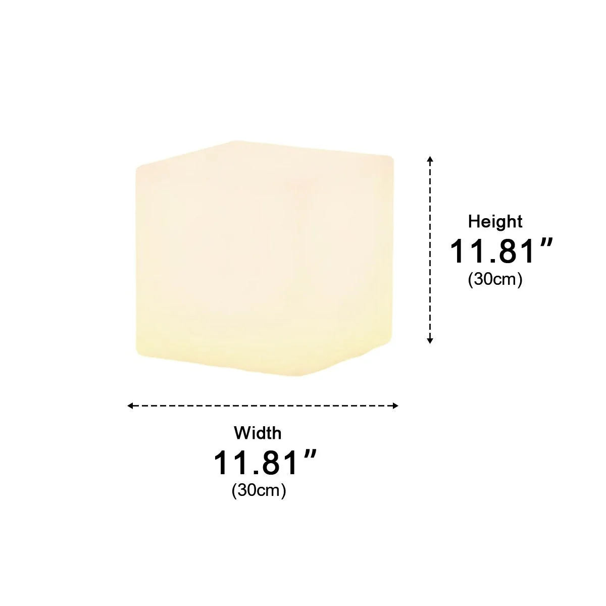 Waterproof Square Cube LED Outdoor Landscape Lighting - Image 9