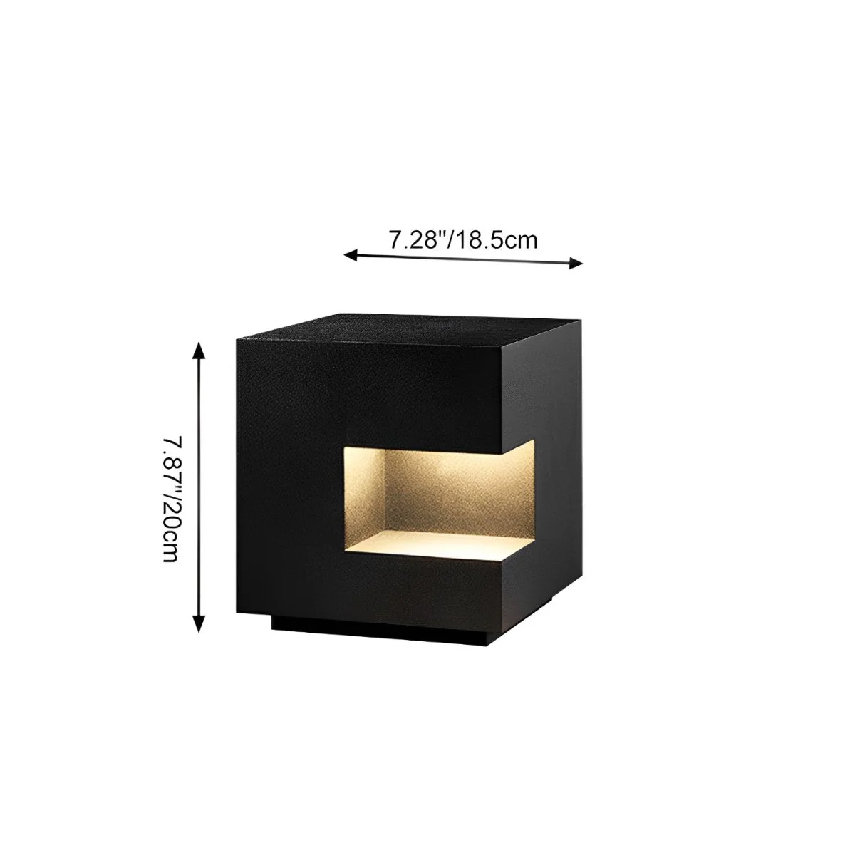 Waterproof Cube LED Outdoor Post Lights - Image 10
