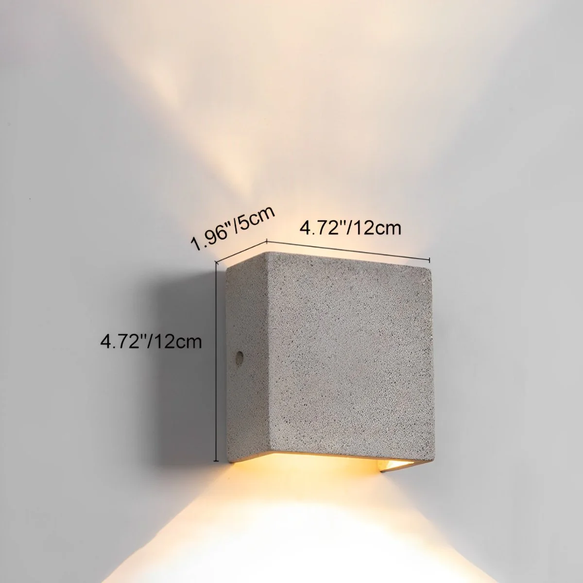 Waterproof Square Up and Down LED Outdoor Wall Sconces - Image 10