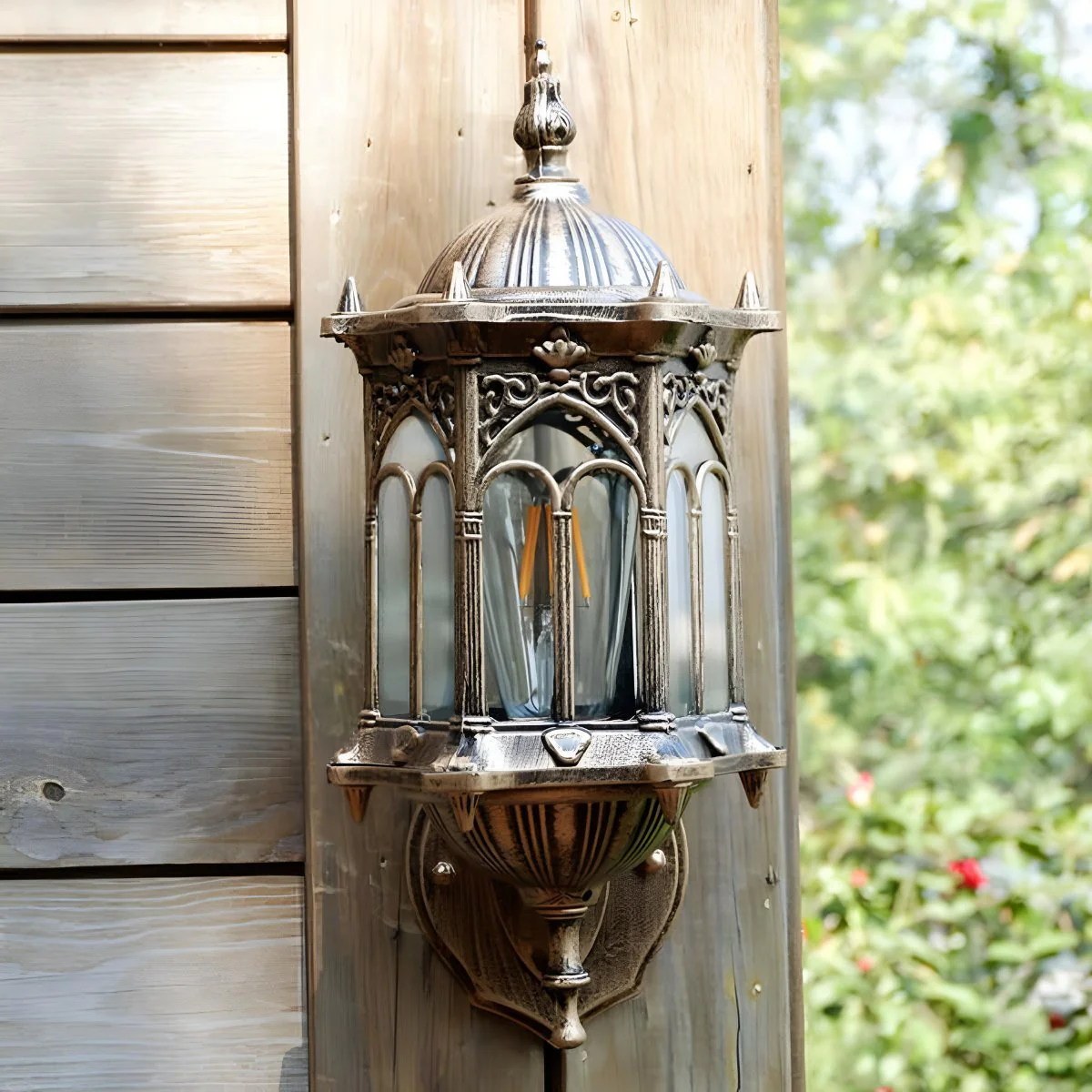 Waterproof Vintage Gazebo LED Outdoor Porch Wall Lights - Image 3