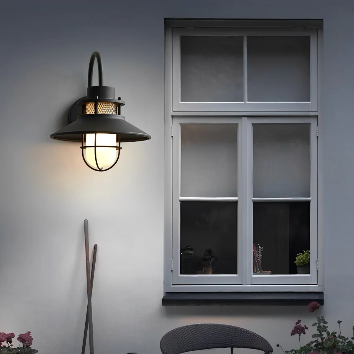 Waterproof Vintage Industrial LED Outdoor Wall Sconces - Image 3