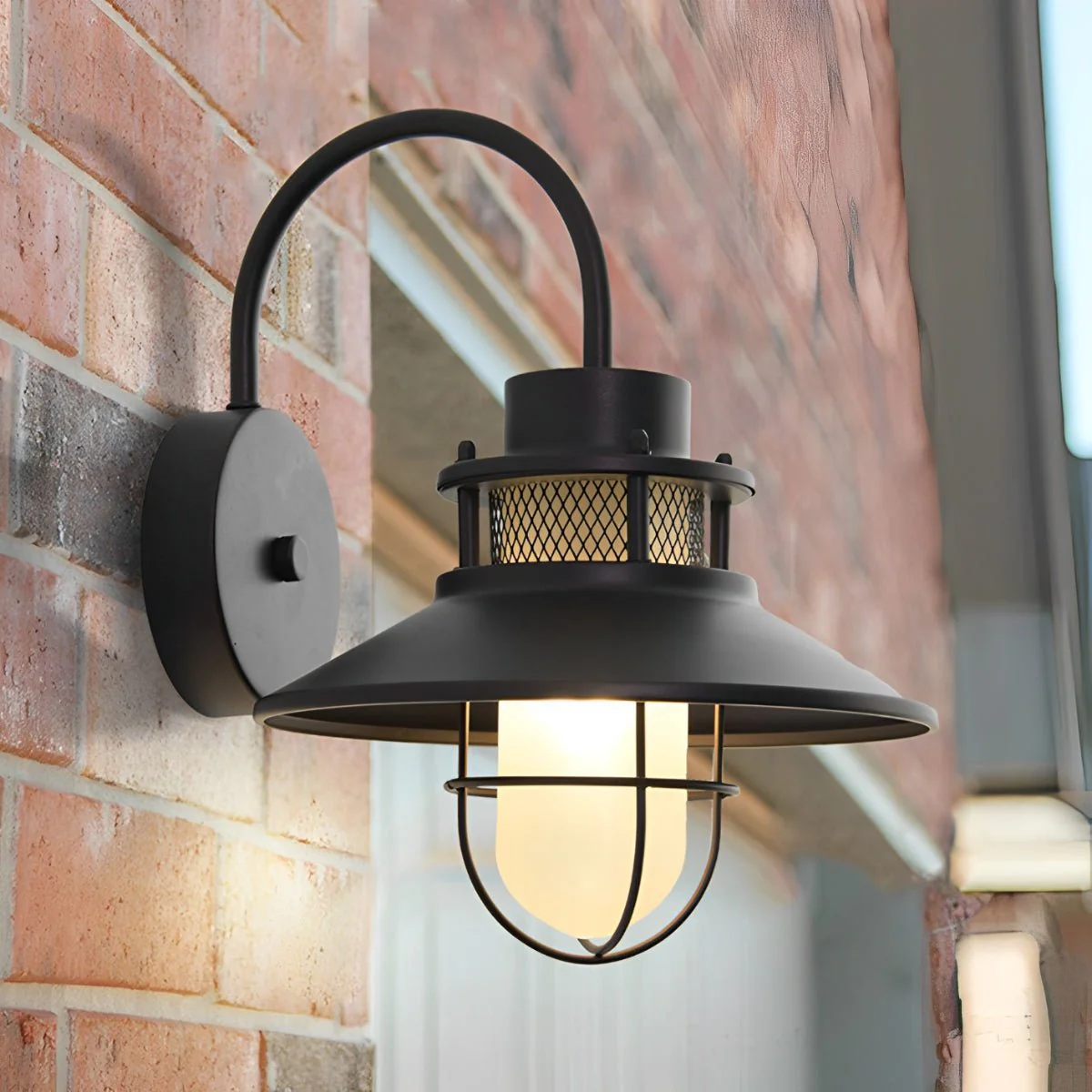 Waterproof Vintage Industrial LED Outdoor Wall Sconces - Image 5