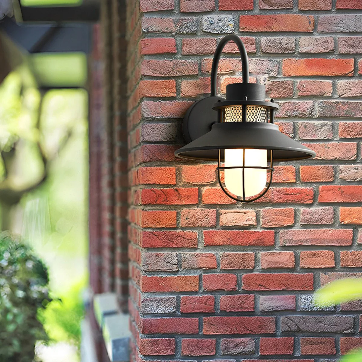 Waterproof Vintage Industrial LED Outdoor Wall Sconces - Image 6