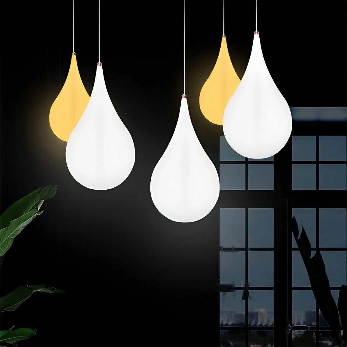Waterproof Water Drop Outdoor Hanging Light - Image 10