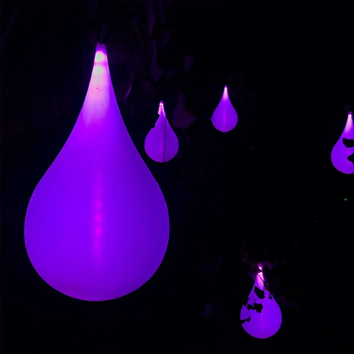 Waterproof Water Drop Outdoor Hanging Light - Image 11