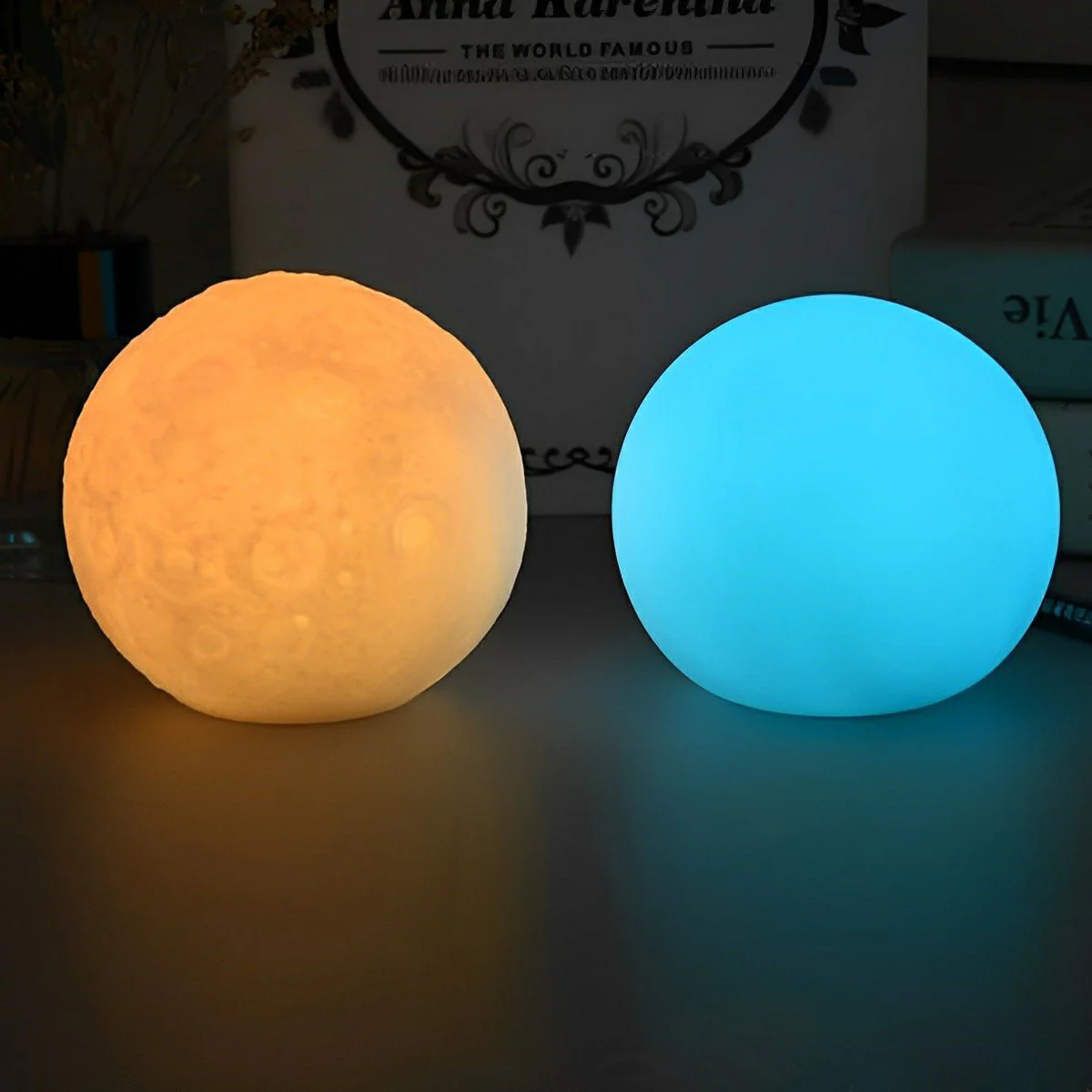Waterproof Water Floating RGB Outdoor Moon LED Ball Light Rechargeable - Image 3