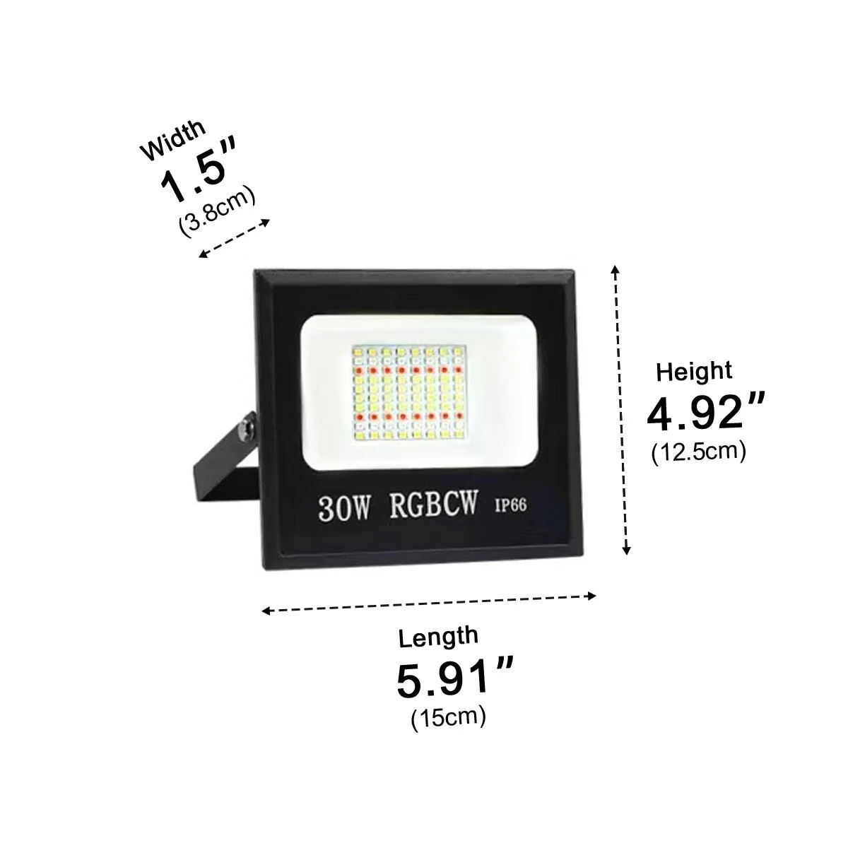 WIFI Smart Halloween Waterproof RGBCW Flood Lights Outdoor Ambient Lighting - Image 10