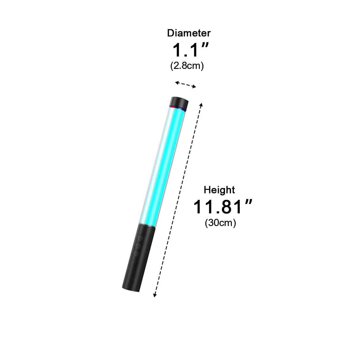 Wireless 360° LED Tube Handheld Light Stick Atmosphere Light - Image 3